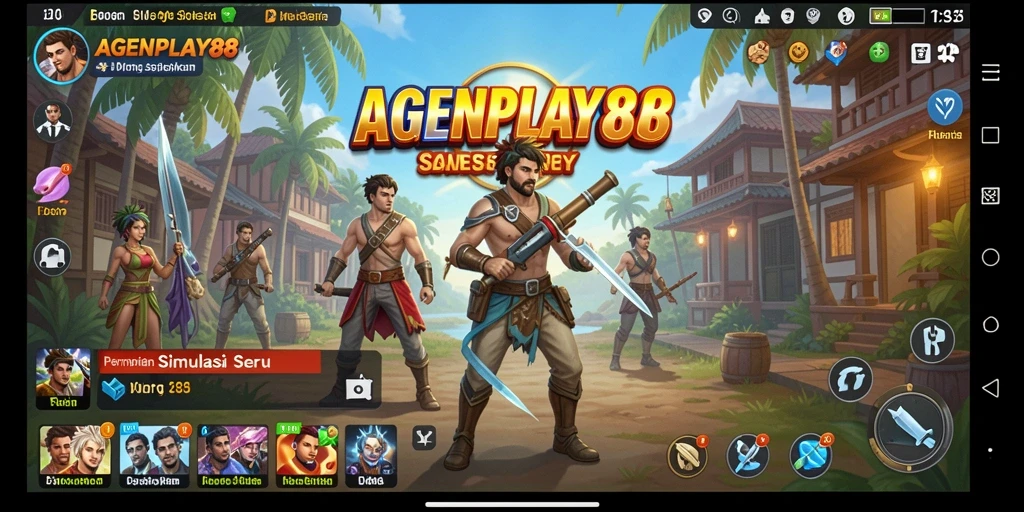 Screenshot utama AGENPLAY88 dengan gameplay menarik yang memukau.