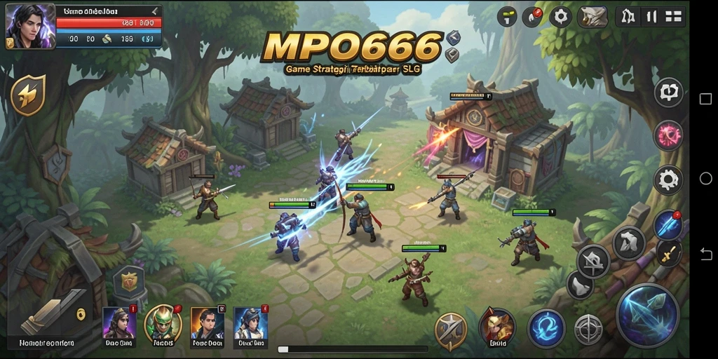 Screenshot gameplay MPO666 yang menunjukkan aksinya yang mendebarkan.
