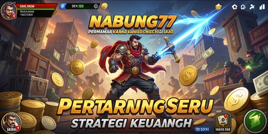 Tampilan gameplay seru di <strong>NABUNG77</strong> dengan strategi pertarungan unik.