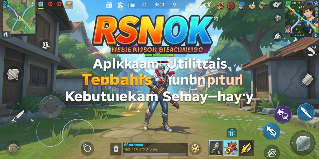 Tampilan antarmuka RSNOK yang sederhana dan fungsional.