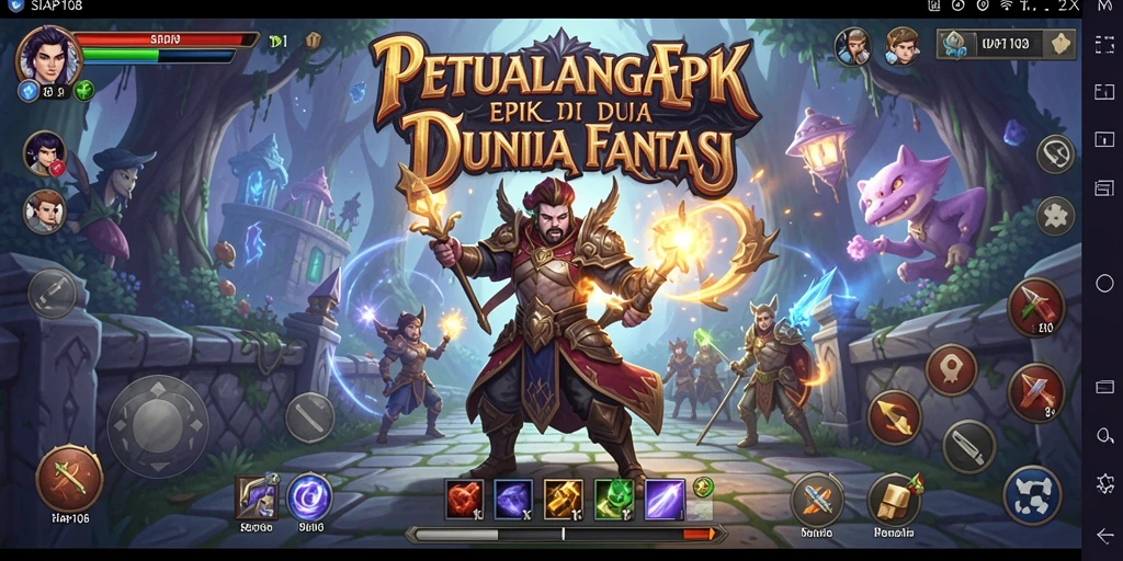 Tampilan gameplay SIAP108 menampilkan aksi mendebarkan di dunia RPG.