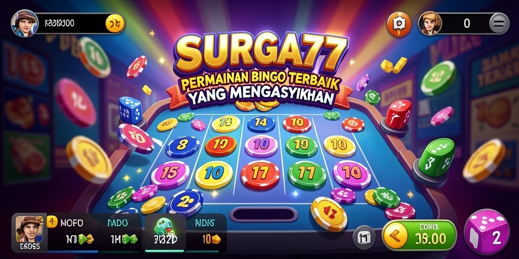 Screenshot SURGA77 menampilkan gameplay seru dari permainan Bingo.